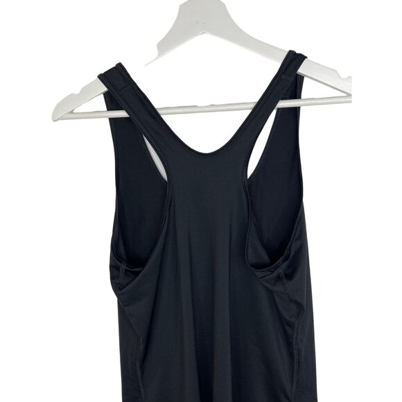 Nike Tank Top Women Activewear Workout Running Gym Yoga Black White Medium Pro - Picture 9 of 11
